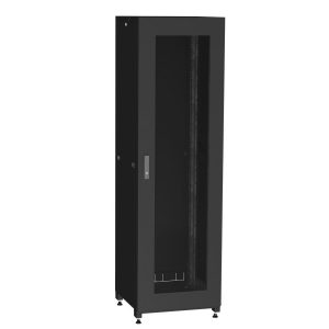 33HE 19″ Standschränke mit Glastür,Tiefe 600mm